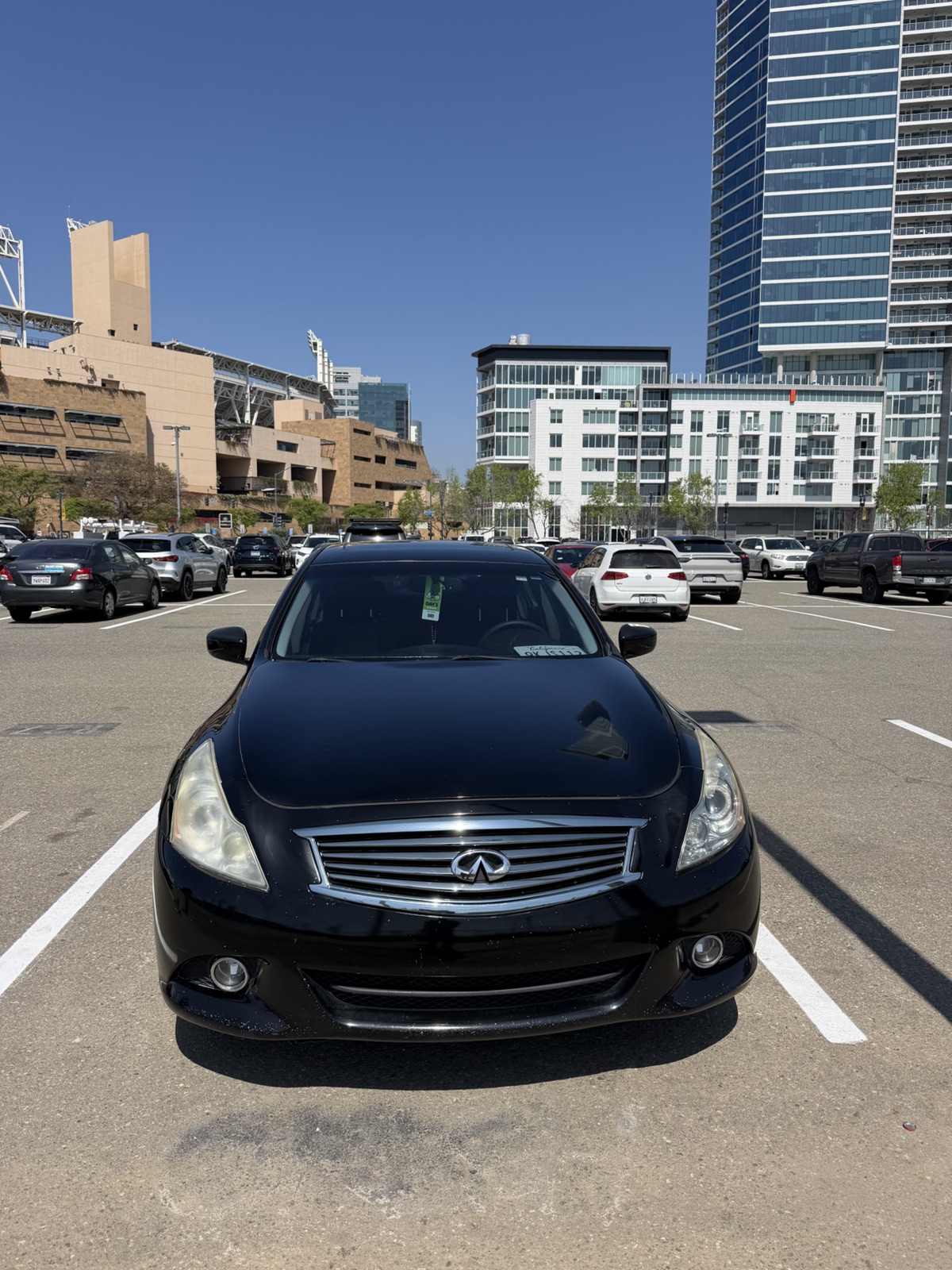 Vehicle detailed by a mobile detailer serving Pacific Beach, San Diego